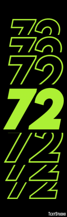 72 Text Effect