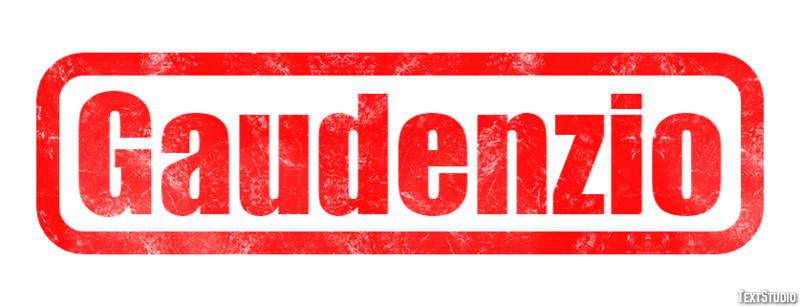 Gaudenzio Effetto testo