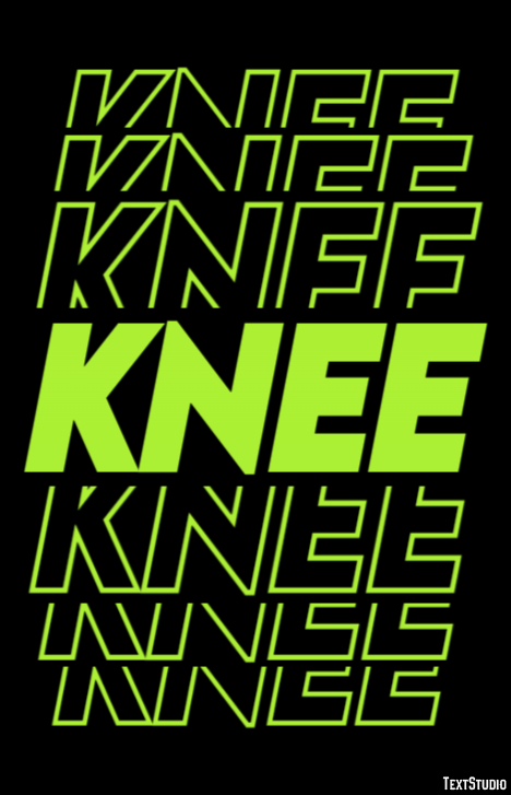 Knee Metin Efekti