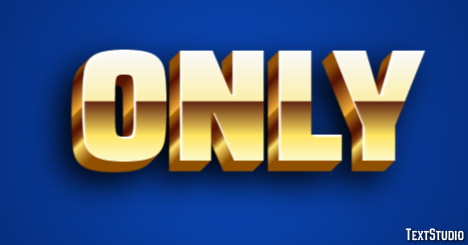 Only Text Effect
