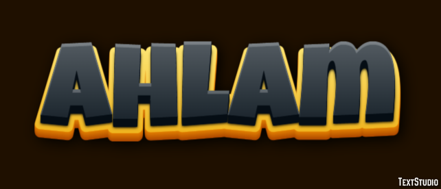 Ahlam Text Effect
