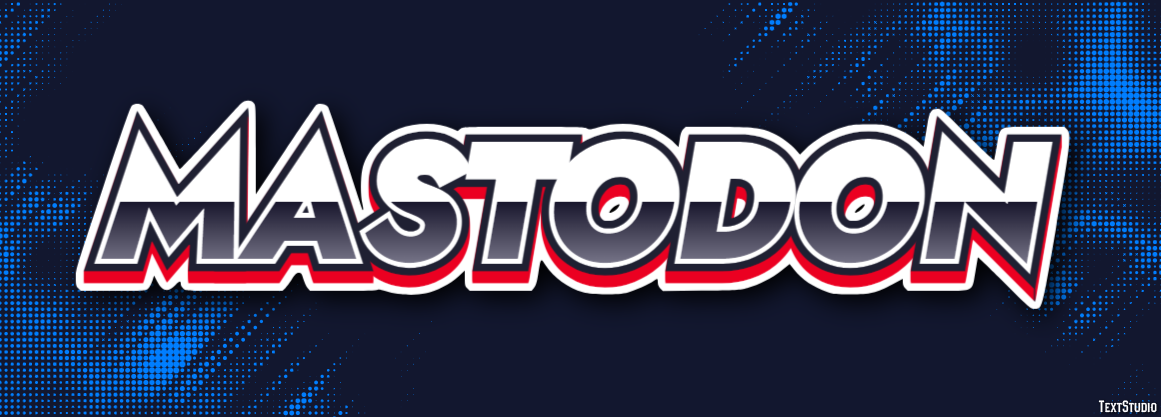 Mastodon Text Effect