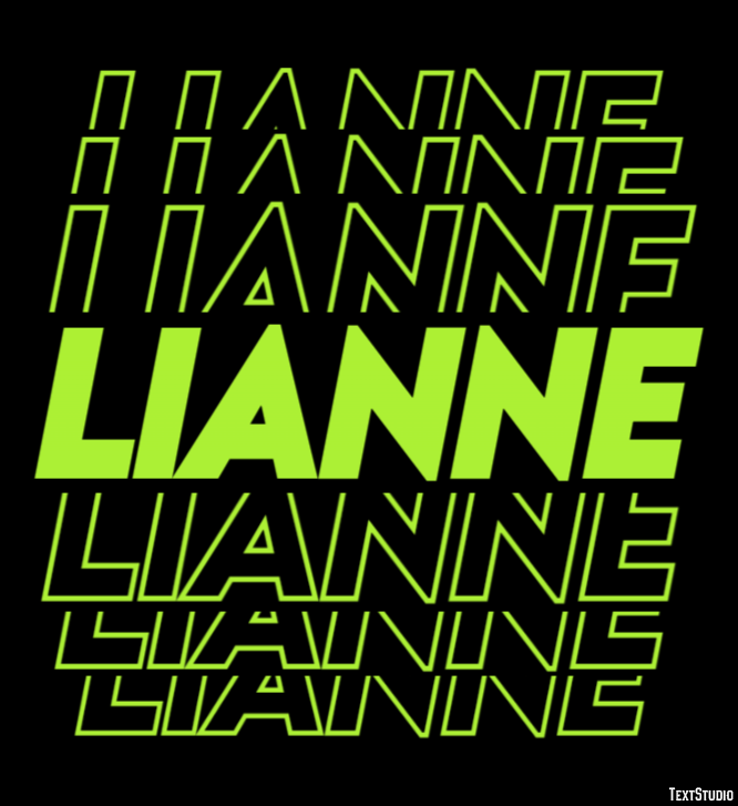 Lianne Text Effect