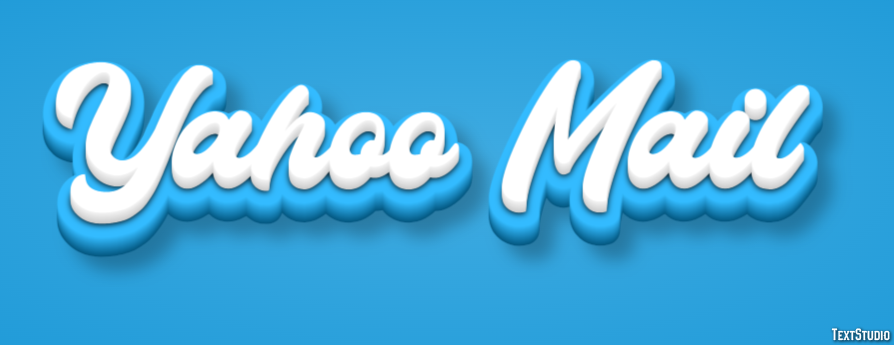 Yahoo Mail Text Effect