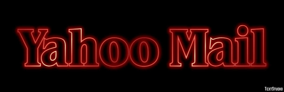 Yahoo Mail Text effect