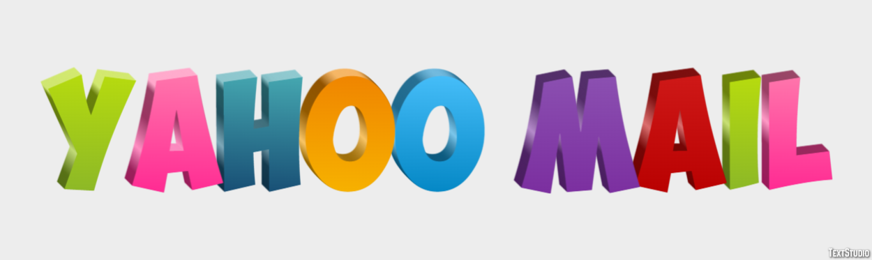 Yahoo Mail Text Effect