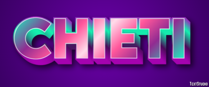 Chieti Efekt tekstowy