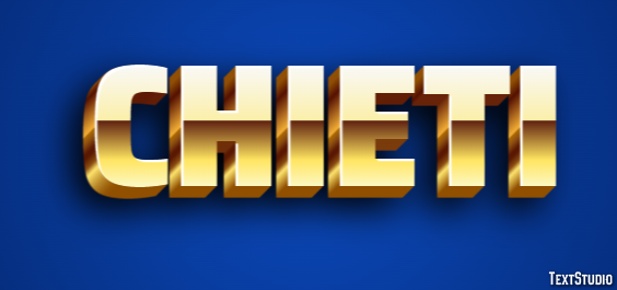 Chieti Efekt tekstowy