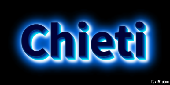Chieti Efekt tekstowy