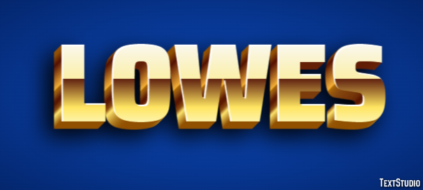 Lowes Effet de Texte