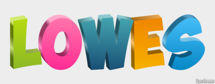 Lowes Effet de Texte