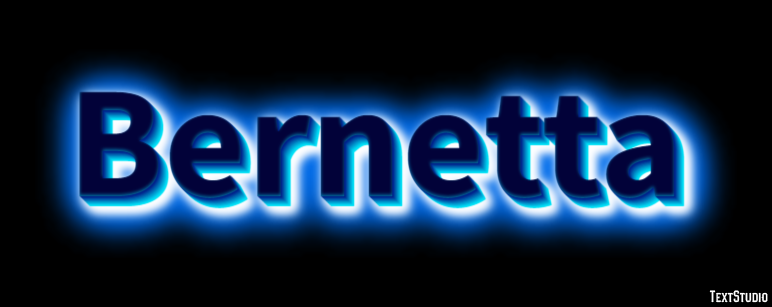 Bernetta Text effect