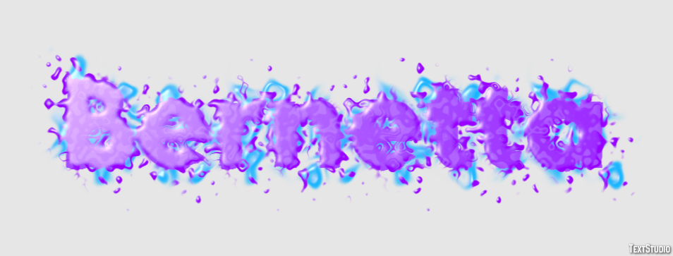 Bernetta Text effect