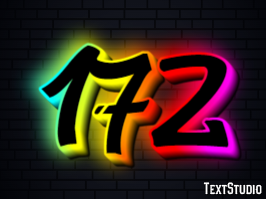 172 Text effect