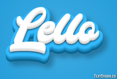 Lello Effetto testo