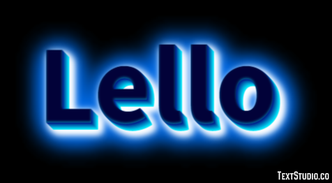 Lello Effetto testo