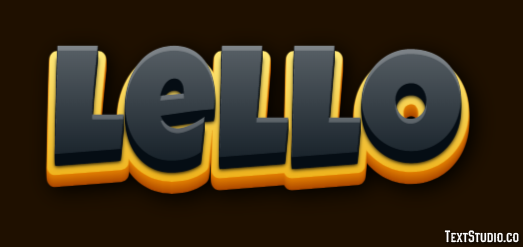 Lello Effetto testo