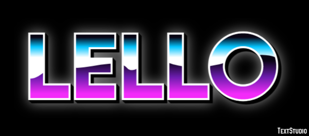 Lello Effetto testo