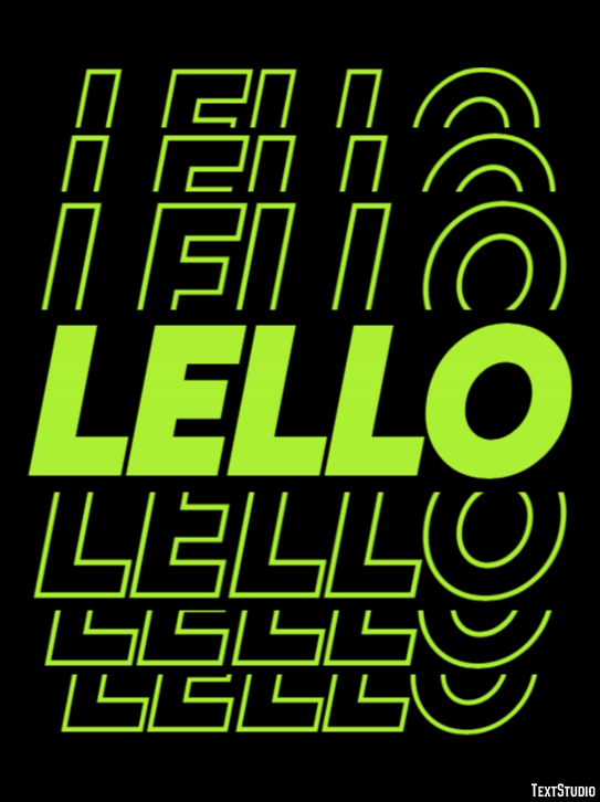 Lello Effetto testo