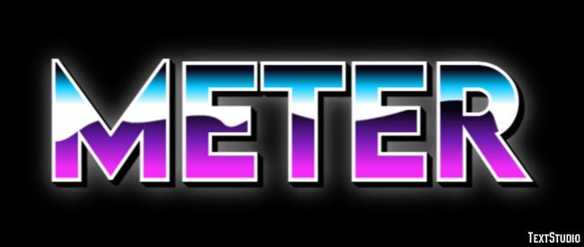 Meter Text Effect