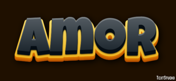 Amor Text Effect