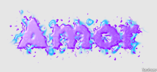 Amor Text Effect