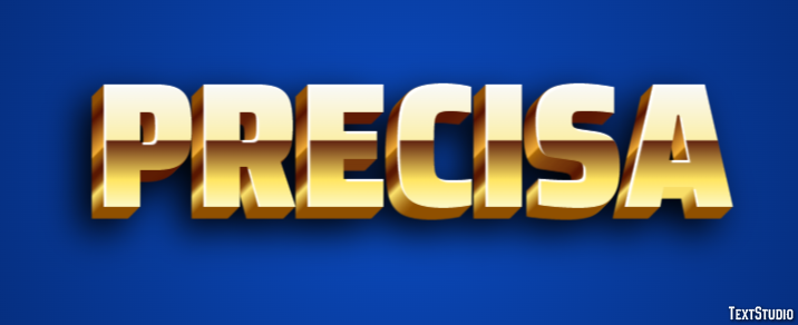 Precisa Efekt tekstowy