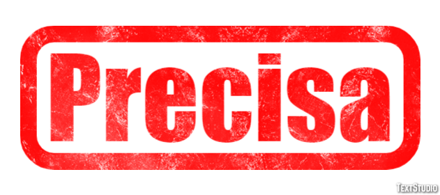 Precisa Efekt tekstowy