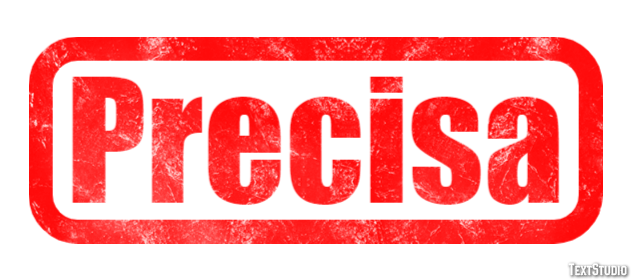 Precisa Efekt tekstowy
