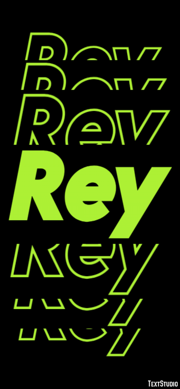 Rey Efekt tekstowy
