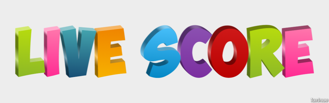 Live Score Efecto de Texto