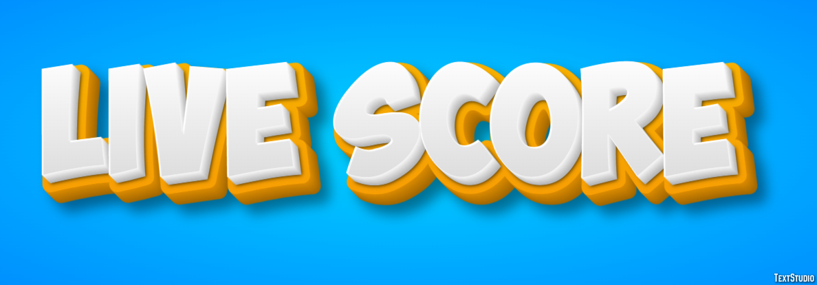 Live Score Efecto de Texto
