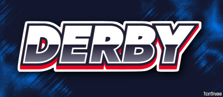 Derby Efekt tekstowy