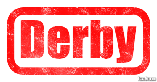 Derby Efekt tekstowy
