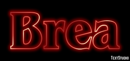 Brea Text Effect