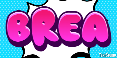 Brea Text effect