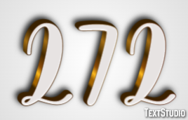272 Tekst Effect