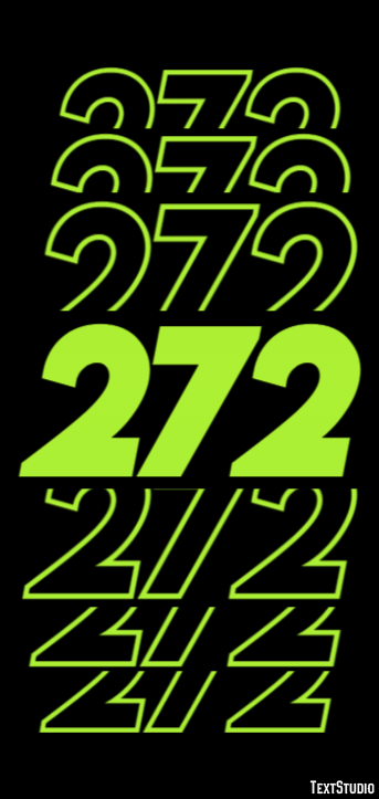 272 Tekst Effect