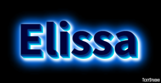 Elissa Texteffekt