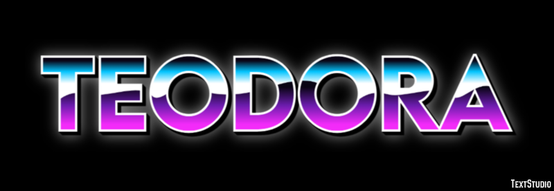 Teodora テキスト効果
