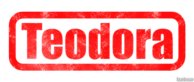 Teodora テキスト効果