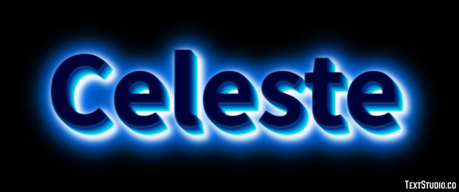 Celeste Text Effect
