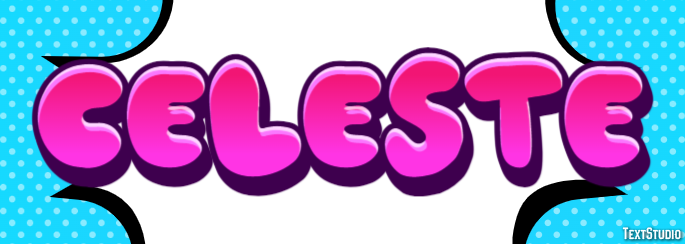 Celeste Efekt tekstowy