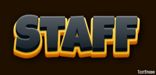 Staff Text Effect