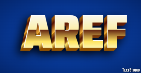 Aref Text Effect