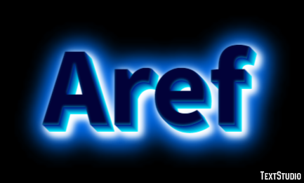 Aref Effet de Texte