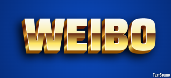 Weibo Text effect