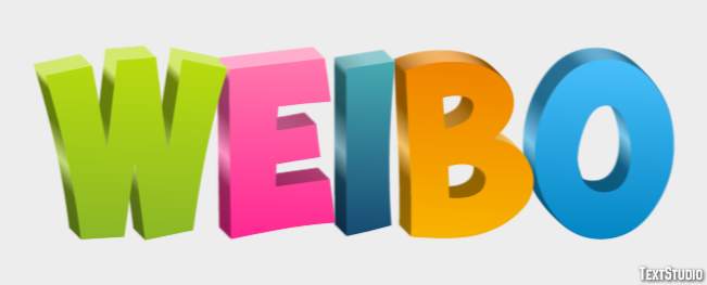 Weibo Metin Efekti