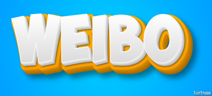Weibo Metin Efekti