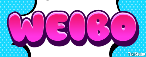 Weibo Text effect